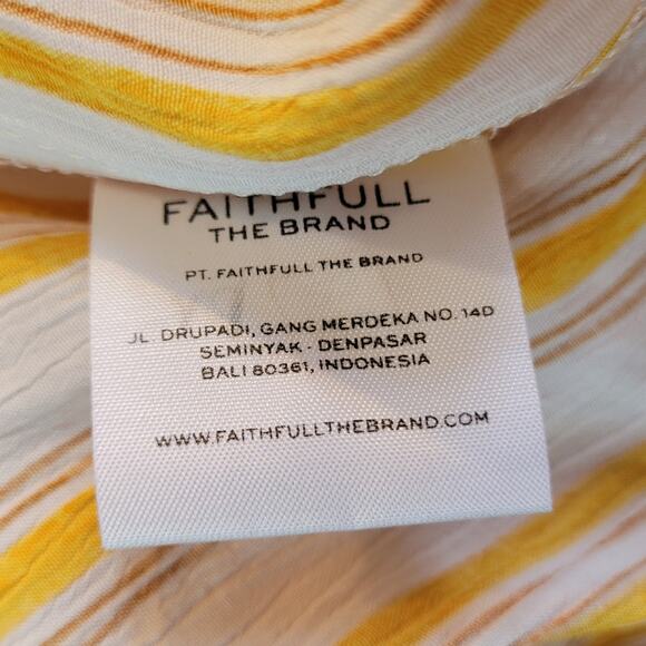 FAITHFULL THE BRAND Claudia Striped Midi Dress - Picture 4 of 5